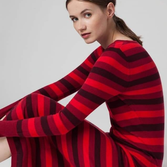 Stripped Maxi Sweater Dress - Picture 7 of 8